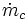 \dot m_c